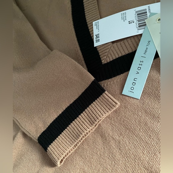 NWT! Joane Vass New York beautiful 3/4-Sleeve Sweater - Picture 12 of 12